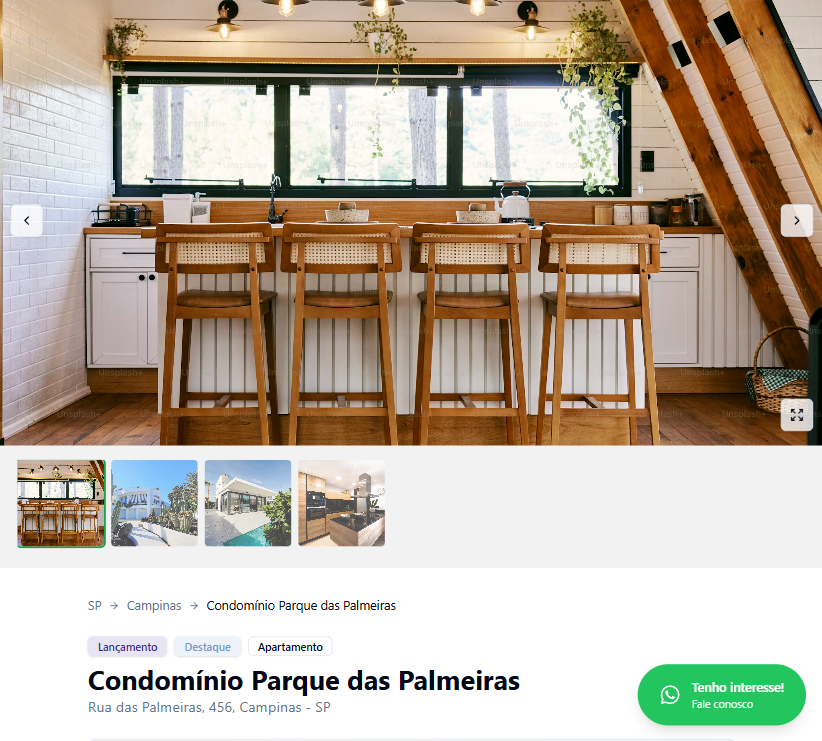 Página de Captura de Leads para Imobiliárias - Image 1